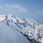 笈ｹ岳と大笠山
